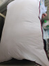 水星家纺枕头颈椎枕成人睡觉家用舒适星级酒店可水洗纯棉抗菌高弹枕芯单个中枕48×74cm 实拍图