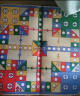 大富翁 飞行棋地毯游戏棋超大号爬行地毯亲子互动游戏垫儿童幼儿园玩具 1.2*0.9米双面飞行棋/强手棋 实拍图