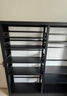 唐辑 钢制书架书柜落地学校图书馆阅览室家用档案架 黑色单面五层两组 实拍图