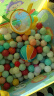 BG-BABYGO彩色海洋球儿童波波球室内弹力玩具球加厚安全无味100个马卡龙色 实拍图
