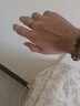 雪圈自律戒指男高级感小众设计男生潮牌食指男士单身复古个性潮男饰品 慎独【开口可调节】 实拍图