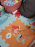 贝博氏babybox爬行垫EPE婴儿宝宝防摔爬爬垫儿童拼接泡沫地垫6片装2CM 实拍图