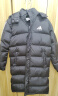 阿迪达斯 （adidas）羽绒服男冬季保暖外套加厚鸭绒长款羽绒服 黑/白01T L  实拍图
