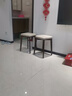 华恺之星凳子家用板凳换鞋凳餐凳可叠放实木凳简约餐椅HK5118米色 实拍图