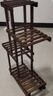 华观家居（Home Giving Furniture）可移动手推花架实木多层落地式花盆架子木质盆景阳台客厅室内多肉 加强款碳色小号带轮 实拍图
