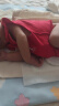 童泰四季0-3个月婴儿新年拜年新生男女背心2件装T24J3303 红色 52cm 晒单实拍图