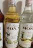 莫林（MONIN）红石榴风味糖浆700ml咖啡伴侣调酒鸡尾果汁饮料品奶茶浓缩专用 接骨木花风味700ml 实拍图