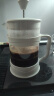 GIANXI法压壶咖啡手冲法式滤压壶玻璃冲茶器手压冲泡冷萃壶过滤杯 790ml 实拍图