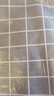 米华桌布 防水防油防烫免洗耐高温餐厅长形桌布 PVC桌垫餐垫 灰白方格 实拍图