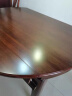 中式乌金木餐桌椅组合全实木家用可伸缩现代简约方圆两用小户型 1.2米单桌 晒单实拍图