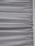 阿黎 全遮光防晒隔热客厅卧室简约窗帘布 挂钩式米灰色 2.5米宽*2.4高 实拍图