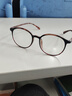 share talent超轻tr90近视眼镜框男女学生防蓝光圆框复古黑框镜架专业可配度数 C7磨砂豹纹 镜框送0度防蓝光(免费配400度内) 实拍图
