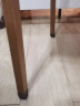 护家 桌椅脚套 静音加厚耐磨椅子脚套桌腿保护套防滑降噪家具凳子脚垫 方形褐色-全包特厚-特小号16只装 实拍图