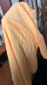 180G纯棉圆领短袖t恤大欧码宽松男女纯色全棉空白休闲打底文化衫 藏青色 3XL（建议200~220斤） 晒单实拍图