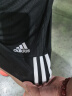 adidas速干舒适双面穿篮球运动短裤男装阿迪达斯官方 黑色/白   2XL 实拍图