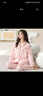 婧麒月子服春夏哺乳产后孕妇睡衣喂奶家居服套装夏季薄款带胸垫 粉色爱心/四季款180g 2XL 实拍图
