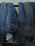 GXG男装 城市定义柔软舒适宽松锥形双色牛仔长裤 2023年秋季新款 蓝色 175/L 晒单实拍图