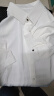 初申夏季短袖衬衫女职业正装学生面试休闲通勤白衬衣上衣S13JC1785 晒单实拍图