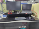 Brateck升降电脑桌 北弧 站立办公升降台办公工作桌台式书桌增高台 D450 950mm加宽台面 实拍图