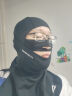 Flow Theory滑雪头套护脸面罩防风防寒保暖面罩围脖户外骑行装备 分层款 黑色 实拍图