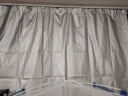 阿黎全遮光窗帘成品卧室客厅防晒阳台遮阳布2.0米宽*2.0米高挂钩单片 实拍图