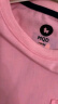 MQD童装男女童短袖T恤纯棉上衣夏装洋气儿童白色短袖T恤韩版 粉红 120cm 晒单实拍图