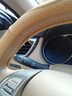适用于适用于日产轩逸经典方向盘套楼兰老天籁奇骏阳光骊威骐达真皮把套新款 奇骏专用（米色） 实拍图