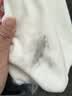 QUEENJOY秋冬韩版时尚蕾丝拼绒布长款防污袖套女成人学生工作羽绒服套袖头 单色花蕾丝 长米黄 实拍图