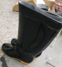 回力雨鞋男士款时尚雨靴户外防水不易滑耐磨HL8075高筒黑色39码 晒单实拍图