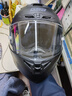GSB摩托车头盔冬季防冻保暖男女盔3C电动车摩托车通勤竞速头盔gsb361 哑黑配透明镜片+顺丰快递 XL（建议57-58头围） 实拍图