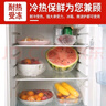 银枪一次性保鲜膜套食品级剩菜剩饭保鲜碗罩松紧口保鲜膜罩碗套保鲜袋 保鲜膜套大小通用200只装 实拍图