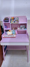 正木枫【现货速发】全实木书桌学生学习写字桌现代简约家用卧室电脑桌子 粉白色单桌【实木+可调节高度】 80*60*135cm【单抽屉】 实拍图