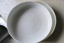陶相惠陶瓷盘子深盘家用釉下彩2个装汤盘菜碟子7英寸纯白微波炉盘子骨瓷 晒单实拍图