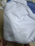 唐号（tanghao）白色长袖衬衫男学院风宽松dk领带衬衣潮流韩版班服毕业衣服衬衫男 白色短衬衫+领带 2XL 晒单实拍图