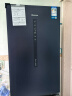 海信（Hisense）415真空魔方冰箱真空冰箱超薄二门冰箱嵌入式双门 一级能效冰箱可组合双拼 BCD-415WTDGVBPIV 实拍图