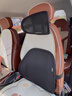 乔氏汽车腰靠腰护夏季透气靠垫开车腰垫靠背车载座椅靠托腰枕 头枕 黑色-稳固脖颈 实拍图