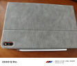 毕亚兹 适用华为MatePad Pro10.8英寸保护套 2021/20/19保护壳 轻薄防摔智能休眠支架商务皮套PB189-灰色 实拍图