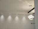 雷士（NVC）LED射灯客厅背景墙天花灯筒灯阻燃PP半光白5瓦暖白光开孔75-80mm 晒单实拍图