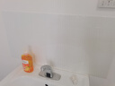 铝塑板墙贴自粘仿瓷砖大理石卫生间厨房墙面装饰防水防潮PVC贴纸 薄款珍珠白/铝箔强背胶 【40厘米X80厘米】X1片 实拍图