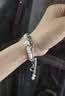 watchbond适用华为手表GT6/GT5表带Watch5/GT4女款41/42mm表带GT3珍珠智能18mm运动女生gt5pro表链女款腕带 手链表带-心形扣-白珍珠 【41/42表盘】 18mm 实拍图