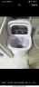 美的（Midea）家用迷你仿生手洗洗鞋机小型洗鞋机360°净洗不伤鞋宿舍租房懒人神器智能半自动/全自动刷鞋机 4.5KG半自动+仿生手洗【MXX45VWE】 实拍图