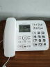 飞利浦(PHILIPS）电话机座机 固定电话 办公家用 来电报号 大屏大按键  CORD168白色 实拍图
