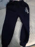 真维斯儿童裤子男童秋冬加绒休闲运动裤帅气加厚保暖百搭外穿中大童卫裤 蓝 J飞行宇航X 130 实拍图