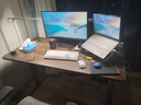 乐歌电动升降电脑桌电竞桌办公桌学习桌家用书桌子E2灰胡桃木色1.4 实拍图