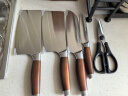 张小泉菜刀厨房刀具套装六件套家用厨具套装切片刀切菜刀剪刀带磨刀器 实拍图