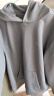 威可多（VICUTU）男士卫衣休闲百搭潮流减龄时尚连帽宽松外套VRW88162502 蓝色 185/100A 实拍图
