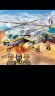 启蒙积木拼装儿童玩具军事飞机直升机男孩生日礼物 阿帕奇的突袭1719 实拍图