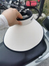 彩卡莹可折叠空顶防晒帽子女遮阳帽夏防紫外线骑车2024新款太阳帽大帽檐 大帽檐包边冰丝-米色 实拍图