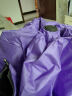 惠寻 京东自有品牌 8骨雨伞 遇水开花晴雨两用黑胶伞  紫色 实拍图