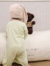 Aengbay昂贝 莫代尔婴儿睡衣夏季薄款空调服宝宝连体衣睡袋新生儿睡袍 绿色 73cm（适合0-1岁） 晒单实拍图